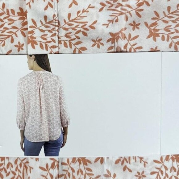 Jachs Girlfriend 3/4 Sleeve Blouse Top NEW - Picture 2 of 2